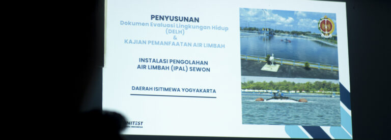 Pekerjaan Penyusunan Dokumen Evaluasi Lingkungan Hidup Instalasi Pengolahan Air Limbah (IPAL) Sewon, Bantul, Daerah Istimewa Yogyakarta